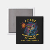 I Cast Non-magic Missile Funny Wizard Parody Meme  Magneet (Voorkant / Achterkant)