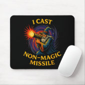 I Cast Non-magic Missile Funny Wizard Parody Meme  Muismat (Met muis)