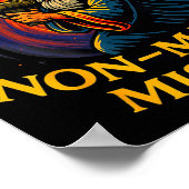 I Cast Non-magic Missile Funny Wizard Parody Meme  Poster (Hoek)