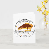 I Celebrate National Boston Cream E Day Food Cake  Kaart (Gele Bloem)