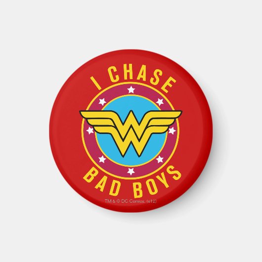 I Chase Bad Boys Magneet (Voorkant)
