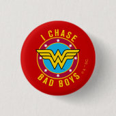I Chase Bad Boys Ronde Button 3,2 Cm (Voorkant)