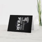 I Chase What You Fear Tornado Chaser Kaart (Voorkant)