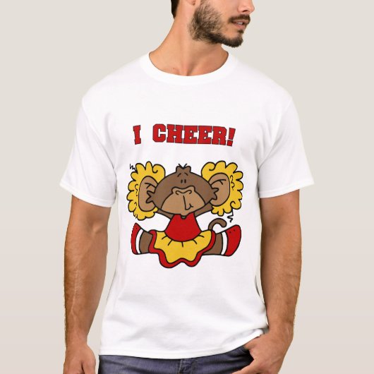 I Cheer Red en Gold T-shirts en cadeautjes (Voorkant)