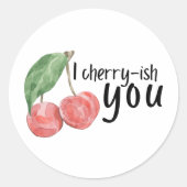 I Cherry-ish You Sticker (Voorkant)