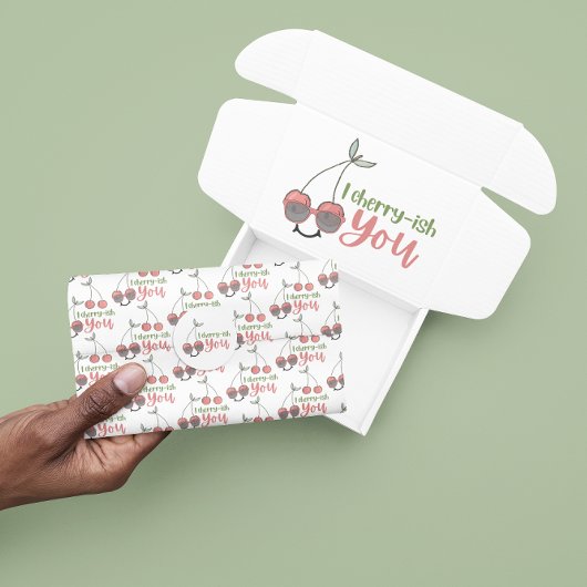 I Cherry-Ish You Tissue Paper Tissuepapier