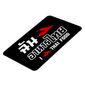 I Chili (Love) Thai Food Magneet (Linkerzijde)