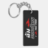 I Chili (Love) Thai Food Sleutelhanger (Voorkant Links)