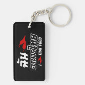 I Chili (Love) Thai Food Sleutelhanger (achterkant)