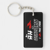 I Chili (Love) Thai Food Sleutelhanger (Voorkant)