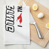 I Chili (Love) Thai Food Theedoek (Quarter Fold)