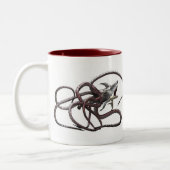 I CHOMP for Sharktopus Tweekleurige Koffiemok (Links)