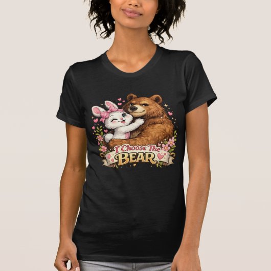 I Choose The Bear T-shirt (Voorkant)