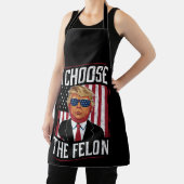 I Choose The Felon Funny Trump US Election Schort (Insitu)