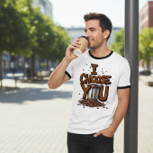 I Choose You Coffee T-shirt