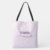 I chose myself over a Valentine Tote Bag (Achterkant)