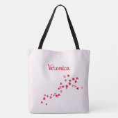 "I chose snacks over Valentines" Tote Tote Bag (Achterkant)