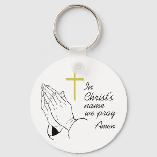 I Christus's naam Sleutelhanger