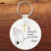 I Christus's naam Sleutelhanger (Voorkant)
