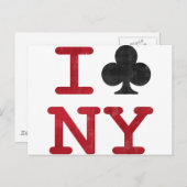 I Club NY Briefkaart (Voorkant / Achterkant)