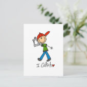 I Coach T-shirts en cadeaus Briefkaart (Staand voorkant)