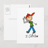 I Coach T-shirts en cadeaus Briefkaart (Voorkant / Achterkant)