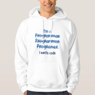 I Code schrijven Hoodie