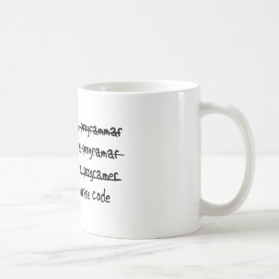 I Code schrijven Koffiemok