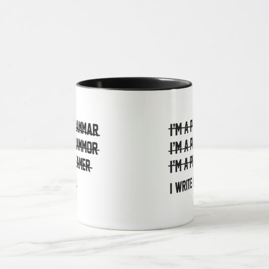 I Code schrijven Mok (Midden)