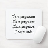 I Code schrijven Muismat (Met muis)