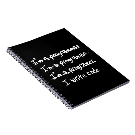 I Code schrijven Notitieboek (Rechterzijde)