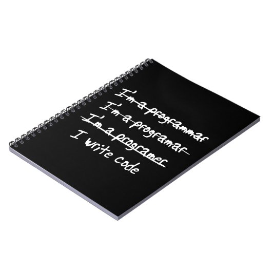 I Code schrijven Notitieboek (Linkerzijde)