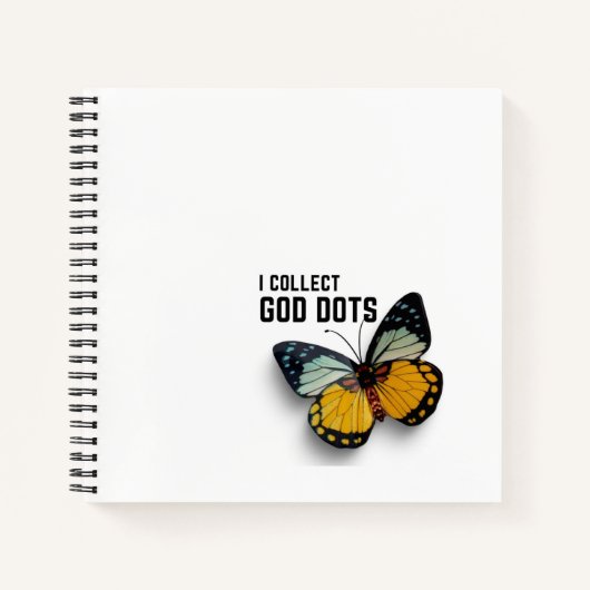 I Collect GOD STIPPEN Spiral notebook Notitieboek (Voorkant)