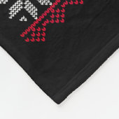 I Come In Peace Couple Matching Ugly Christmas Swe Fleece Deken (Hoek)