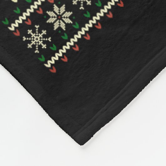 I Come In Peace Couple Matching Ugly Christmas Swe Fleece Deken (Hoek)