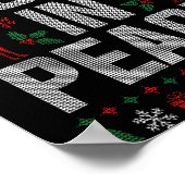 I Come In Peace Couple Matching Ugly Christmas Swe Poster (Hoek)