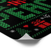 I Come In Peace Couple Matching Ugly Christmas Swe Poster (Hoek)