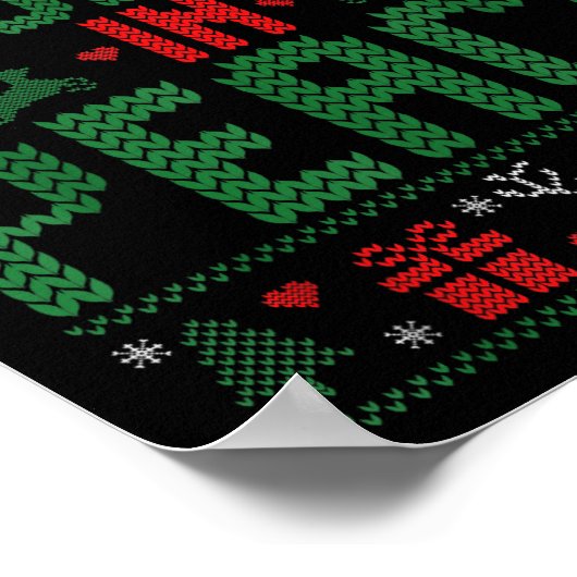 I Come In Peace Couple Matching Ugly Christmas Swe Poster (Hoek)