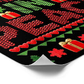 I Come In Peace Couple Matching Ugly Christmas Swe Poster (Hoek)