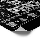 I Come In Peace Couple Matching Ugly Christmas Swe Poster (Hoek)