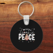 I Come In Peace Couple Matching Ugly Christmas Swe Sleutelhanger (Voorkant)