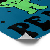 I Come In Peace I'm Peace Family Valentine Funny C Poster (Hoek)