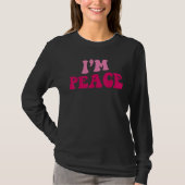I Come In Peace I'm Peace Matching Couples Appar T-shirt (Voorkant)
