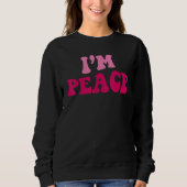 I Come In Peace I'm Peace Matching Couples Appar Trui (Voorkant)