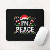 I Come In Peace I'm Peace Matching Ugly Christmas Muismat (Met muis)