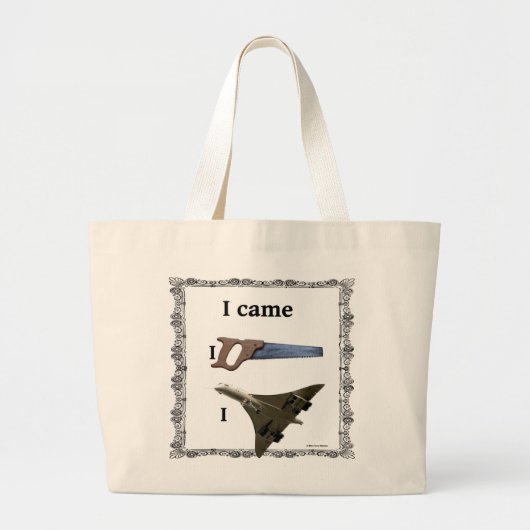 I Concorde Grote Canvas tas (Voorkant)