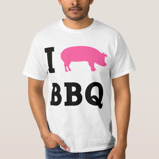 I Cook BBQ T-shirt (Voorkant)