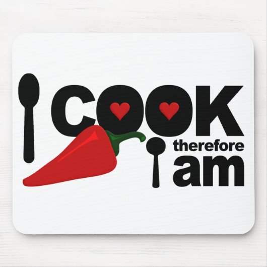 I Cook mousepad Muismat (Voorkant)