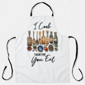 I Cook, Therefore You Eat Schort (Voorkant)