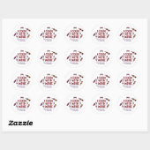 I Cook With Wine Funny Sticker - Wine Lover Gift (Vel)